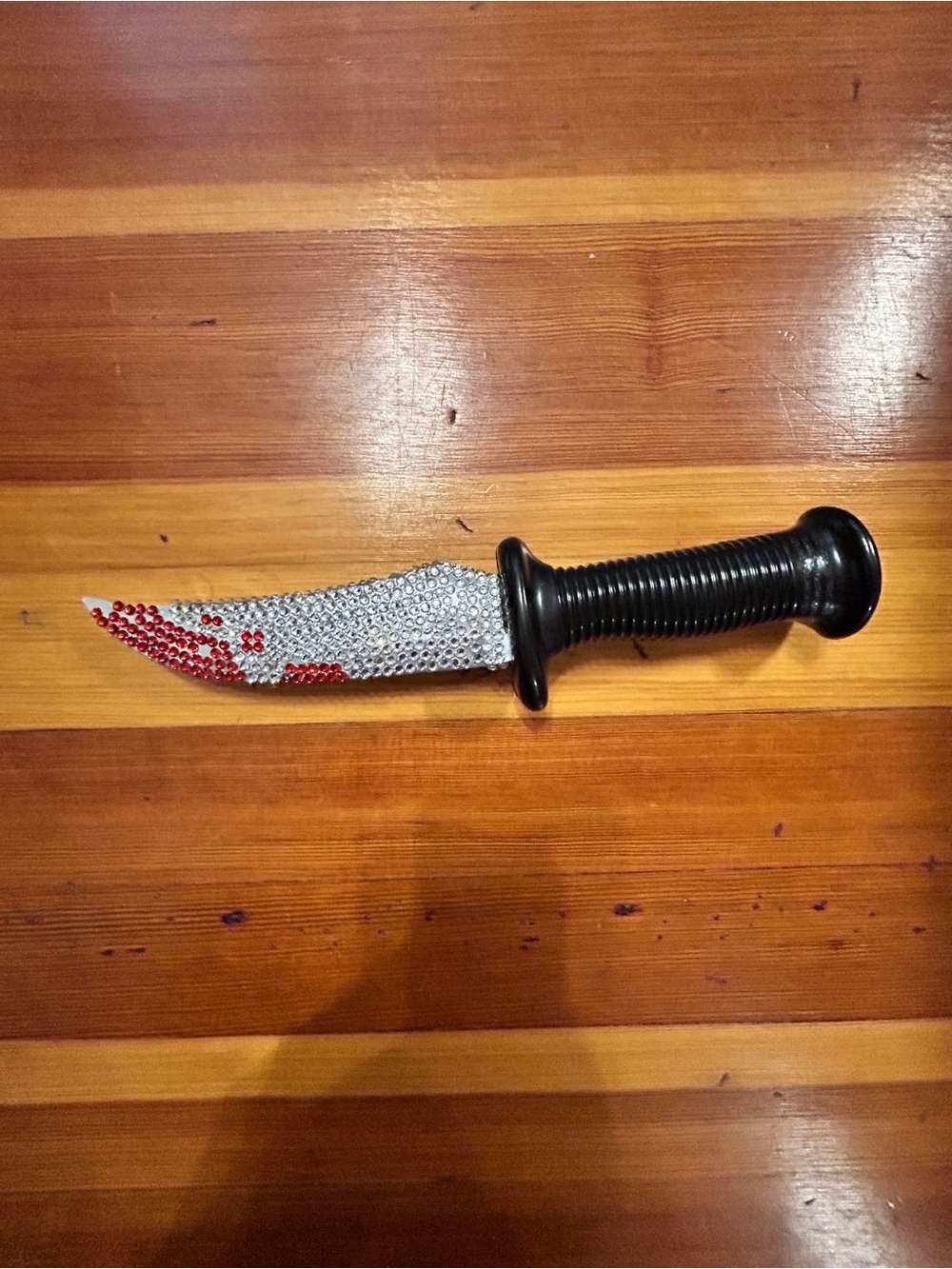 Rhinestone Halloween Costume Knife
